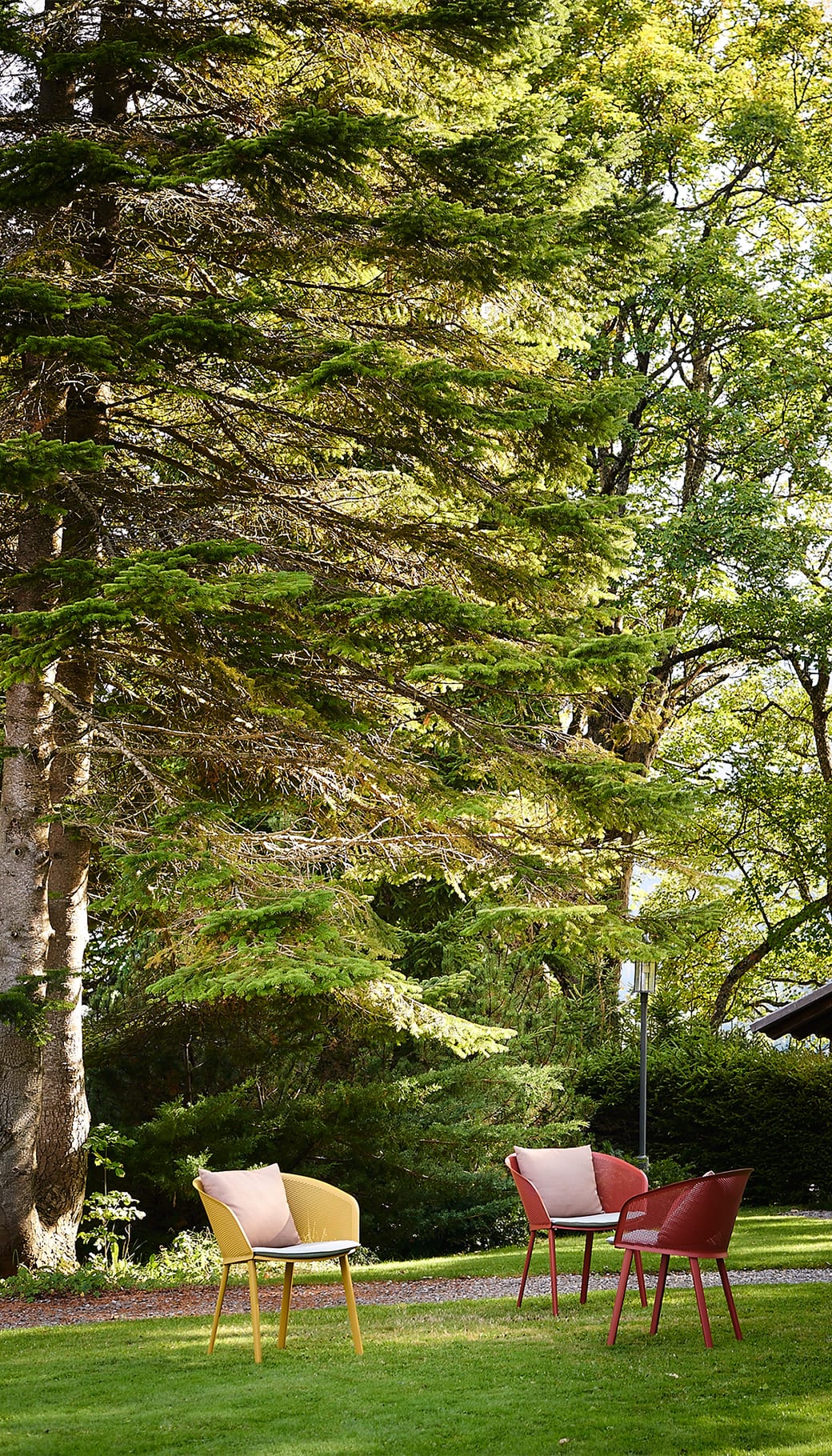 Garten des Hotels